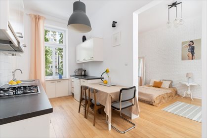 Urokliwe studio z dużą kuchnią, odświeżone, gotowe! mieszkanie Warszawa, Wola, Chłodna
