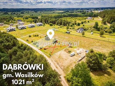 Sprzedam działkę 1020 m² z WZ pod dom i bliźniak działka Dąbrówki