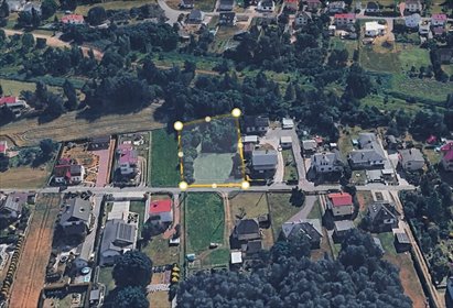 Przestronna działka 2476 m² z mediami i ogrodzeniem działka Turza Śląska, Kolejowa