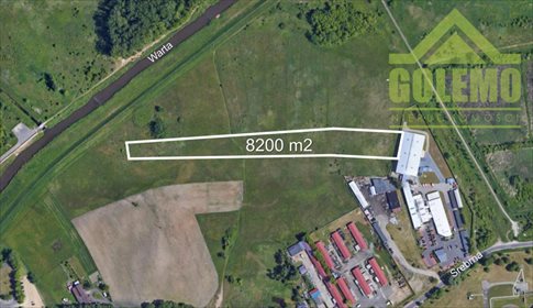 działka na sprzedaż 8200m2 działka Częstochowa, Srebrna