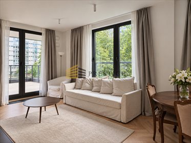 Na wynajem przestronne mieszkanie 71 m² z tarasem 40 m² w Warszawie mieszkanie Warszawa, Wola, Mirów, Grzybowska