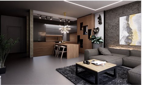 Luksusowy apartament 56 m² z ogrodem i balkonem mieszkanie Piekary Śląskie, Kolonia Józefka