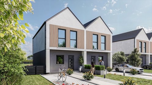 Zapraszam do obejrzenia nowoczesnego bliźniaka 91 m² z ogrodem dom Świebodzin