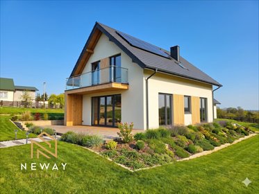 Nowoczesny dom 130 m2 w Paszkówce - spokój i przyroda dom Paszkówka