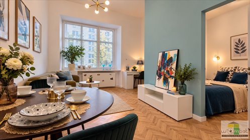 Nowoczesne studio 45,92 m² po remoncie w centrum Wrocławia. mieszkanie Wrocław