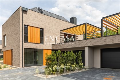 Nowoczesny bliźniak 257m2, 5 sypialni, garaż, Wilanów dom Warszawa, Wilanów