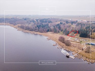 Działka nad jeziorem w Górze z domkiem 40 m², 800 m² działka Góra