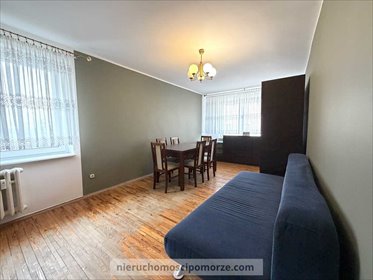 Na sprzedaż przestronne 2-pokojowe mieszkanie 44 m² w centrum Człuchowa mieszkanie Człuchów, Sobieskiego