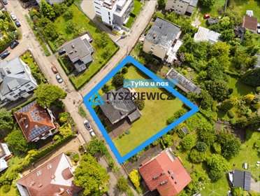 działka na sprzedaż 1271m2 działka Gdynia, Orłowo, Miodowa