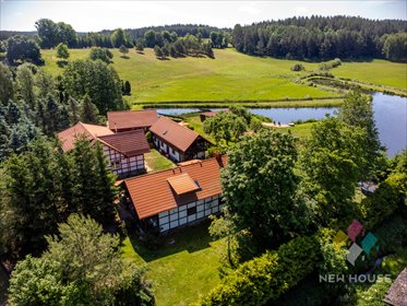 Sielski dom z 3 budynkami, wodą i 2 ha w Rychnowskiej Woli dom Rychnowska Wola
