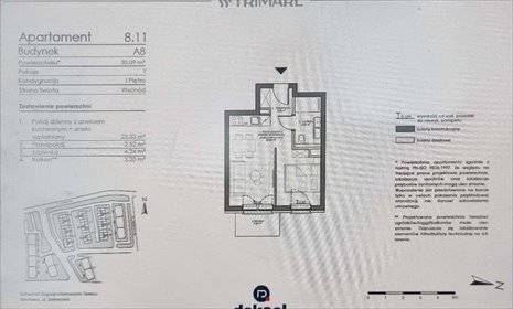 Mieszkanie dwupokojowe na sprzedaż Sztutowo 31m2 Foto 5