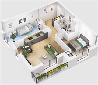 mieszkanie na sprzedaż 56m2 mieszkanie Gdynia, Śródmieście, Stefana Żeromskiego