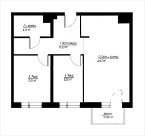 mieszkanie na sprzedaż 55m2 mieszkanie Poznań, Podolany, Jasielska