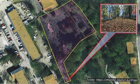 Działka na sprzedaż 4296 m² przy ul. Kuronia w Olsztynie działka Olsztyn, Jacka Kuronia