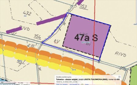 działka na sprzedaż 14300m2 działka Ligota Tułowicka, Polna