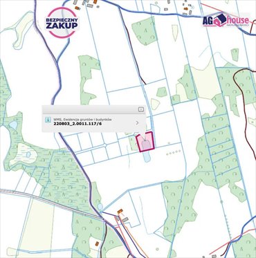 Działka budowlana na sprzedaż Pieski 1 231m2 Foto 6