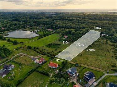 Na sprzedaż działka 17 219 m² z prywatną plażą i jeziorem działka Jagodnik