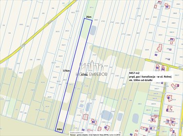 działka na sprzedaż 9457m2 działka Sękocin Stary, Rolna