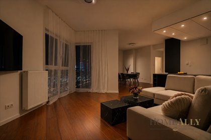 Nowoczesny apartament 99,72 m² z panoramicznym widokiem na Warszawę mieszkanie Warszawa, Wola, Marcina Kasprzaka