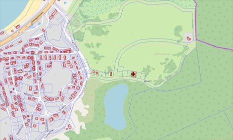 działka na sprzedaż 415m2 działka Długie, Morska