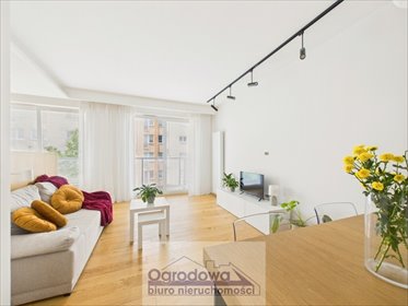 Nowoczesne 2-pokojowe mieszkanie z balkonem i widokiem mieszkanie Warszawa, Śródmieście, Sienna