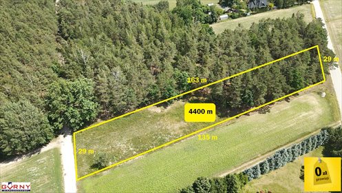 Na sprzedaż działka 4340 m² z warunkami zabudowy w Łazy Duże działka Łazy Duże, Łazy-Dąbrówka