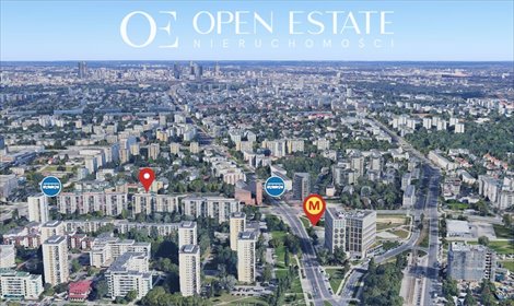 Nowoczesne studio 31,5 m2 z oddzielną kuchnią, blisko metra mieszkanie Warszawa, Mokotów, Domaniewska