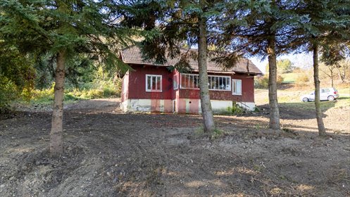 Polecam drewniany dom z potencjałem 78 m² na dużej działce 90 arów dom Gumniska