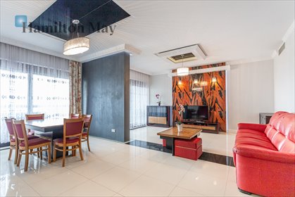 Przestronny 4-pokojowy apartament z tarasem i panoramicznym widokiem mieszkanie Warszawa, Śródmieście, Pokorna