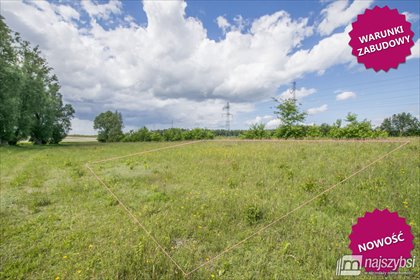 Działka budowlana 1082 m2 w Marszewie, decyzja o warunkach działka Marszewo