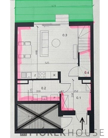 mieszkanie na sprzedaż 57m2 mieszkanie Marki, Pastelowa