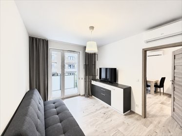 Na sprzedaż 2-pokojowe mieszkanie 41 m² z klimatyzacją mieszkanie Ząbki, Hansa Christiana Andersena