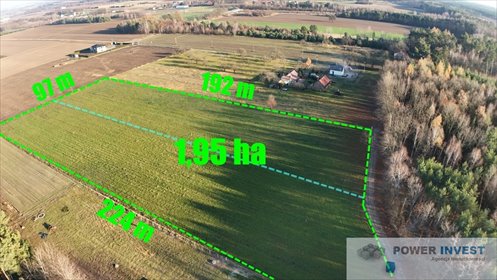 działka na sprzedaż 19500m2 działka Powązki