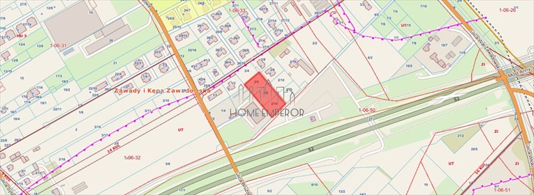 Działka usługowa w Wilanowie - 3 548 m². działka Warszawa, Wilanów, Zawady, Bruzdowa