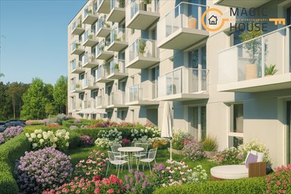 Nowoczesne 1-pokojowe mieszkanie w zielonym otoczeniu polecam mieszkanie Gdynia, Wielki Kack, Bieszczadzka