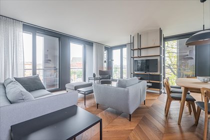 Luksusowy apartament na wodzie z tarasem na dachu, 118 m² mieszkanie Wrocław, Stare Miasto, Stare Miasto, Pomorska
