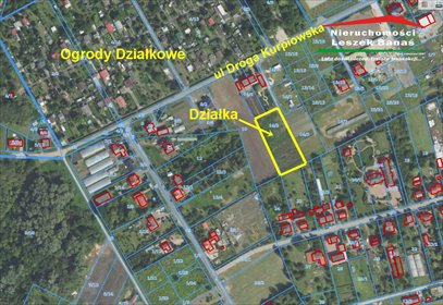 Działka budowlana 2800 m² z mediami, polecam! działka Grudziądz, Droga Kurpiowska
