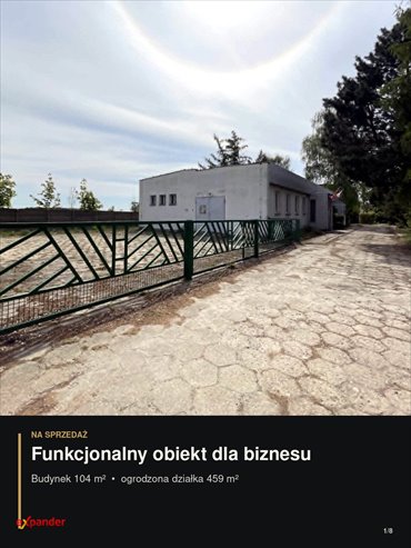 Do sprzedania funkcjonalny budynek usługowo-produkcyjny 104 m² lokal użytkowy Godziesze Wielkie, Polna