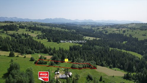 Polecam działkę 4267 m² z WZ na 6 domów w Bańskiej Wyżnej działka Bańska Wyżna