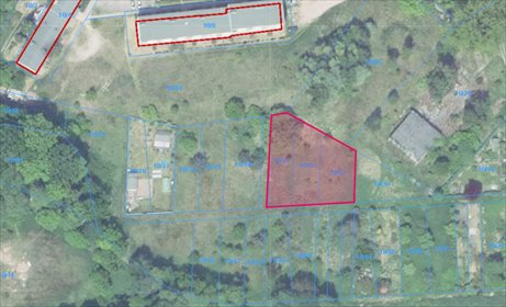 działka na sprzedaż 1500m2 działka Zielona Góra, Nowy Kisielin, Spokojna