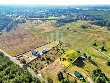 Na sprzedaż działka 1050 m² pod dom w otoczeniu lasów i jezior działka Ocypel
