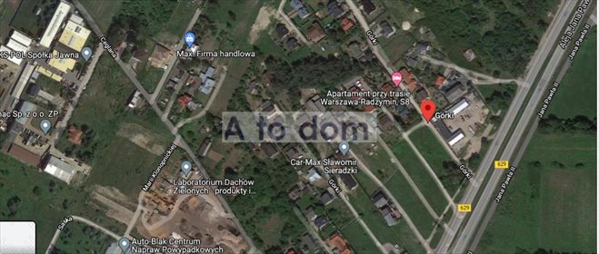 Polecam działkę 10253 m² z planem usługowo-przemysłowym działka Słupno