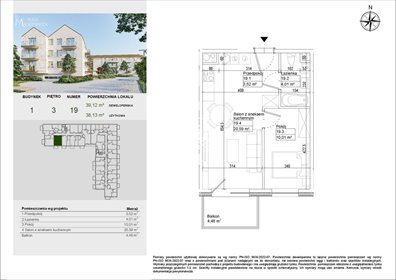 mieszkanie na sprzedaż 38m2 mieszkanie Osielsko, Aleja Adama Mickiewicza
