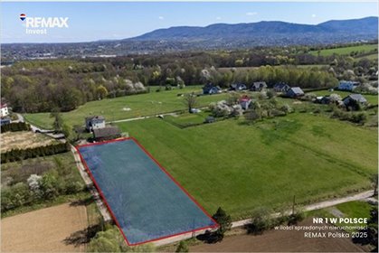 Działka usługowo-mieszkaniowa 3350 m² z szybkim dojazdem działka Bielsko-Biała, Zuchów