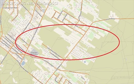 działka na sprzedaż 860m2 działka Warszawa, Wawer, Aleksandrów