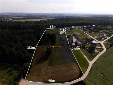 Działka budowlana na sprzedaż Gdańsk, Bysewo, Grzybowa 4 080m2 Foto 1