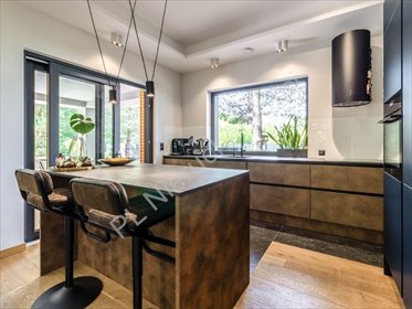 Nowoczesny dom 266 m² (Książenice) z sauną i jacuzzi dom Książenice