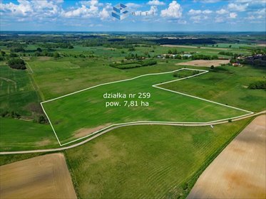 działka na sprzedaż 78100m2 działka Liwa