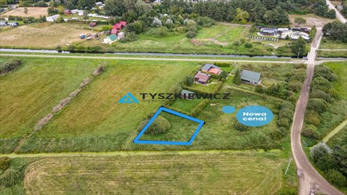 Działka rekreacyjna pod lasem nad morzem w Tupadłach działka Tupadły