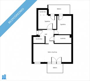 mieszkanie na sprzedaż 61m2 mieszkanie Rzeszów, Milocinska